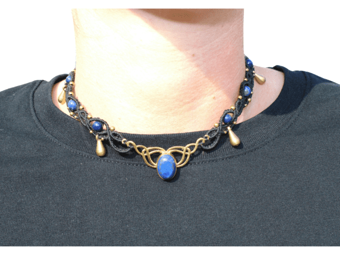 Collier 3 en 1 Lapis Lazuli 